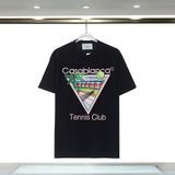 Casablanca T Shirts Rainbow Gate Alphabet