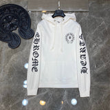CHH Chrome Heart Hoodie Chrome Hearts Croix Horseshoe Sanskrit print hooded sweater Autumn/Winter Casual
