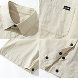 Men Shirts Summer Short Sleeve Shirt Men's Loose Casual