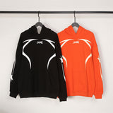 Mens trendy Hoodie & Pants2 Loose Hoodie Sweater Casual Pants