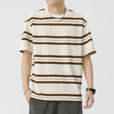 Mariner Shirt Women Haipeng Cloud Men's Summer Stripes T-shirt Short Sleeve Men's American Fashion Brand