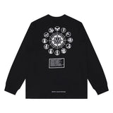 Chh Chrome Heart Long Sleeve Shirt Unisex Fashion Loose Long Sleeve Shirt