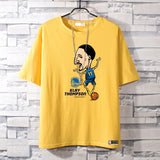 Basketball Sports T Shirt Summer Warrior Curry 3 Basketball Sports Breathable Short Sleeve T-Shirt Male Student