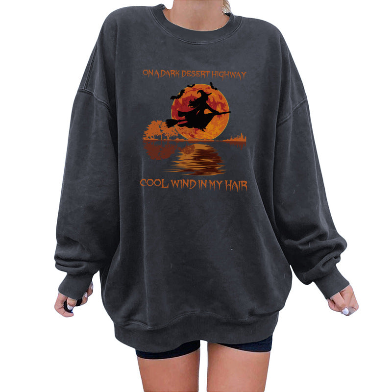 Print Women Halloween Sweatshirt Women