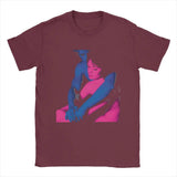 Who Really Cares TV Girl Men T Shirt Vintage Tees Short