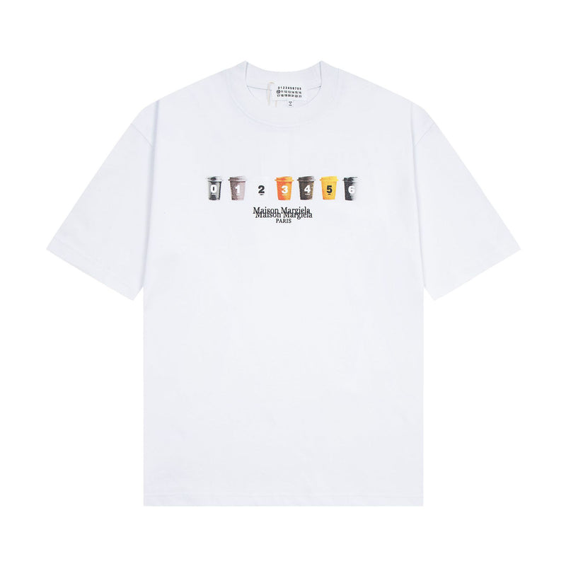 Maison Margiela T-Shirts Crew Neck Loose Short Sleeve T-Shirt