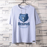 Basketball Sports T Shirt Summer Cotton Short Sleeve T-Shirt Male Student Basketball Sports Loose
