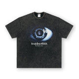 Vintage T-shirts God's Eye Print Short Sleeve T-Shirt Vintage
