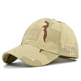Cap Embroidered Baseball Cap Sun Hat Camouflage Hat