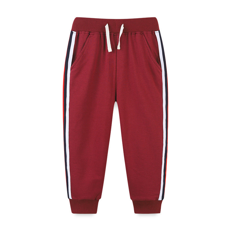 Boy Pants Children's Pants Spring and Autumn Children Sports Pants Cute Fashion Children's Sweatpants