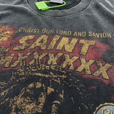 Women Easter T Shirt Saint Michael Cho Easter Limited High Street Retro Distressed T-shirt