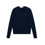 Ralph Lauren Knitted sweaters RL sweaters knitted sweaters top twist needles