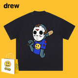 Drew T Shirts Drew T-shirt Smiley Face Classic Letters