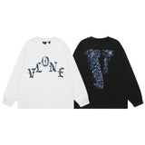 Vlone Sweatshirts Autumn and Winter Crew Neck Pullover Long Sleeves