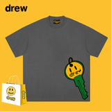 Drew T Shirts Key Smiley Face Printing