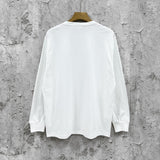 Purple Brand Long Sleeve T-Shirt Fashion Loose Long Sleeve Top