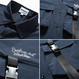 Men Shirts Summer Short Sleeve Shirt Male Loose Versatile Coat