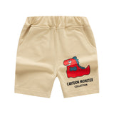 Boy Shorts Summer Cartoon Pattern Children's Shorts Cotton Boys' Casual Pants Children's Clothing