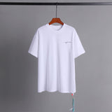 Off Whtie T Shirts Monet Oil Painting Men And Women Same Style Fashion Brand Short Sleeve