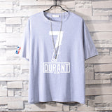 Basketball Sports T Shirt Summer Menswear T-Shirt Student Cotton Casual Short Sleeve Nba Sports