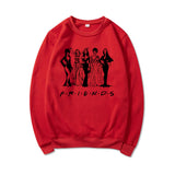 Halloween Friends Squad Goals Sweatshirt Horror Squad Queens