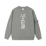 Cp Company Sweatshirts Autumn and Winter Solid Color Sweatshirts Men and Women