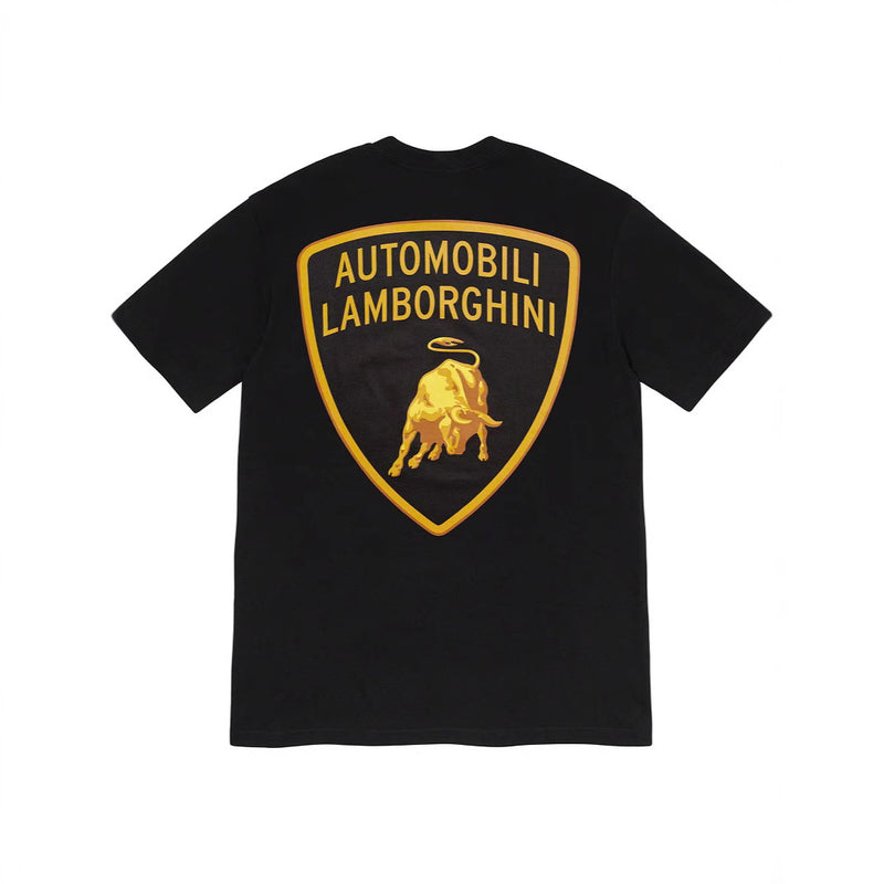 Mens T-shirts SS20 Automobili Lamborghini Short Sleeve Cotton T-Shirt