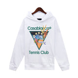Casablanca Hoodie Autumn/Winter Alphabet Painted Textile