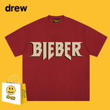 Drew T Shirts Loose Heavy Bieber