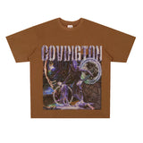 Film Star T Shirt Movie Zombie Pure Cotton Short Sleeve Loose Design T-shirt Men