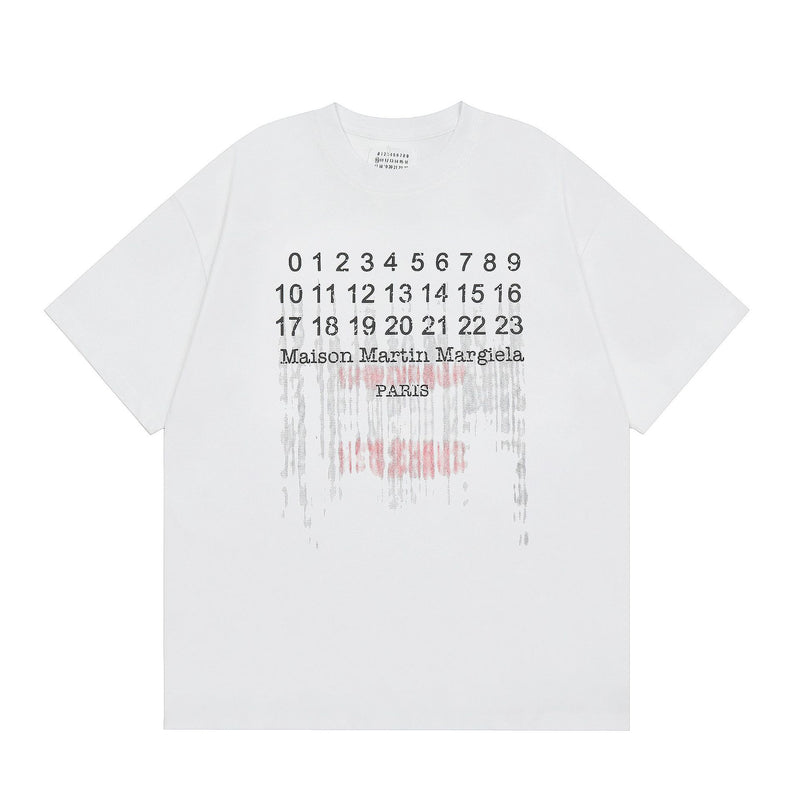 Maison Margiela T-Shirts Crew Neck Loose Short Sleeve T-Shirt