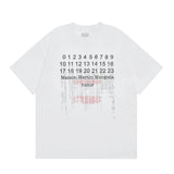 Maison Margiela T-Shirts Crew Neck Loose Short Sleeve T-Shirt