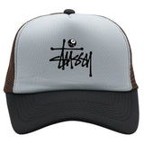 Stussy Hat Printed Truck Cap Baseball Cap Casual Shade Sun Protection Cap