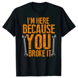 Men's T short-sleeved printing design sense