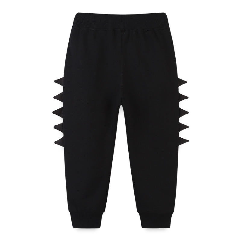 Boy Pants Autumn Boy Sweater Pants Children All-Match Sports Trousers Cotton