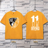 Basketball Sports T Shirt Nba Basketball Clothes Short-Sleeved T-Shirt Men'S Loose Cotton Casual Sports