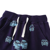 Boy Pants Children's Sport Pants Autumn Boy Sweatpants Long Printed Pocket Crawler