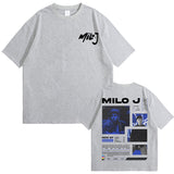 Rapper Milo J 511 Album Double Sided Print T Shirt Men Women