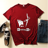 Heisenberg T Shirt Deadly Poison Man Loose Crew Neck T-shirt Top