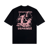 ERD T Shirts Rich Second Generation Loose-Fitting Casual T-shirt Men