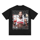 Nba T Shirt Short Sleeve T-shirt Top Loose Cotton Men