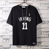 Basketball Sports T Shirt Summer Round Neck All-Matching Loose Short Sleeve T-Shirt Men