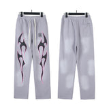 Mens trendy Hoodie & Pants Wash Water Make Old Hoodies Sweater Trousers