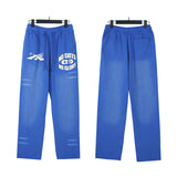 Hellstar JacketsHellstar Hoodie & Pants Wash Old Vintage Men's and Women's Loose Casual Sweater Sweatpants