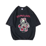 Nasa T Shirt Short Sleeve T-Shirt Men'S Strawberry Bear Half Sleeve