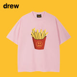 Drew T Shirts Cotton Short-Sleeved Printed T-shirt