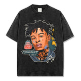 21 Savage T Shirts Loose distressed T-shirts