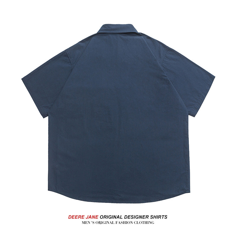 Men's Shirts Men's Summer Short Sleeve Versatile Casual Loose