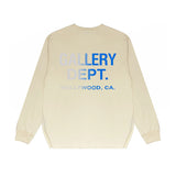 Gallery Dept Long Sleeved Shirt Fashion Brand Long Sleeve Long-Sleeved T-shirt Blouse
