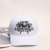 Amiri Hat AMIRI Fashion Baseball Cap, Embroidered Cap, Casual Versatile